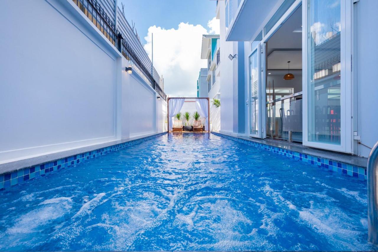 T-Maison Boutique Villa, With Pool, Karaoke, Billiards, Near Beach, Vung Tau Buitenkant foto